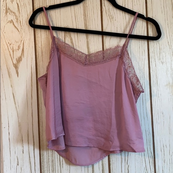 Silk Cami Crop Tank - Picture 1 of 3